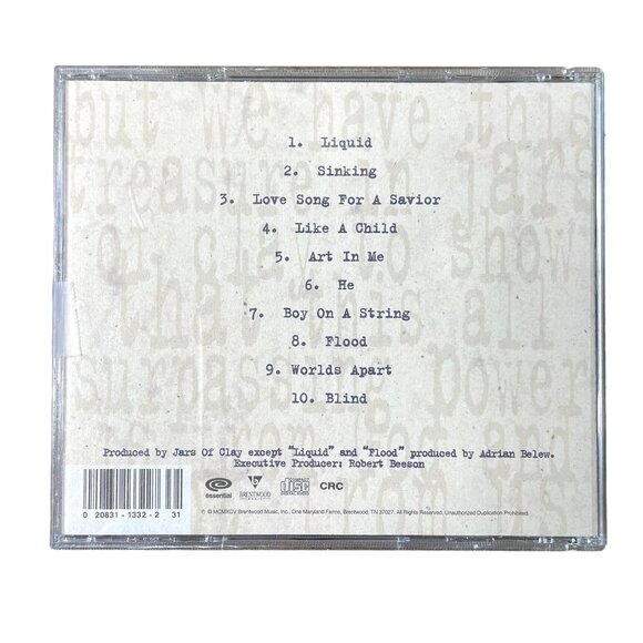 Vintage Jars of Clay Self Titled Christian Contemporary Audio Music CD 1995 u 10 - Picture 2 of 2
